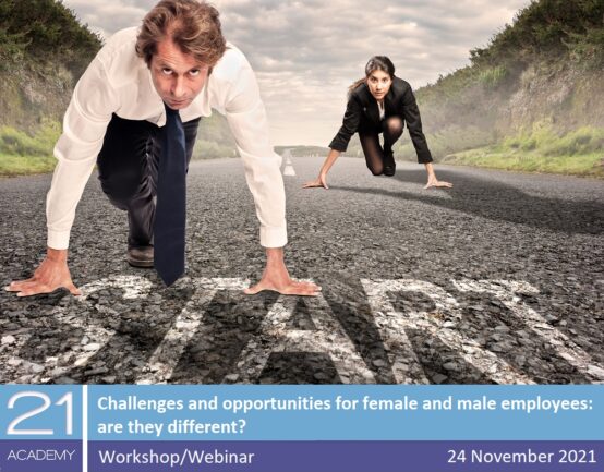 Challenges For Female And Male Employees: Are They Different? - Advisory21